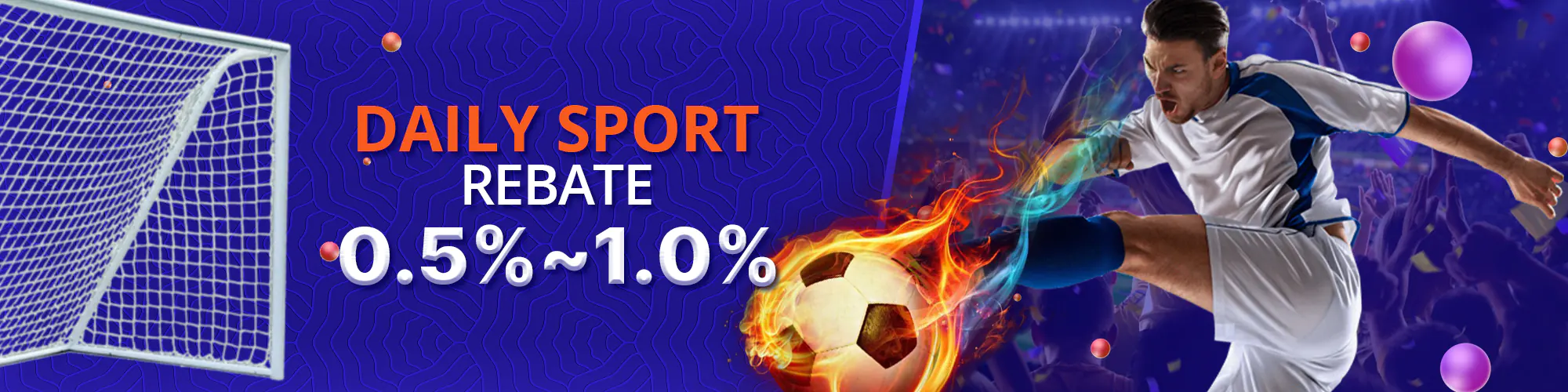 Rebat Sportbook 0.5% ~ 1.0%