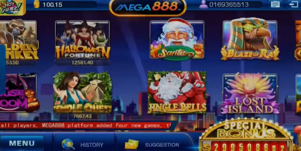 Mega888 games