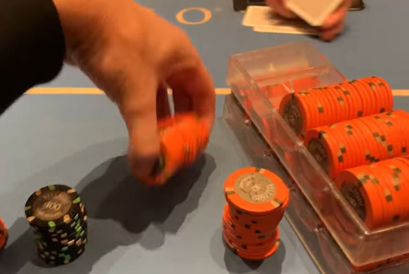 poker chips for continuous betting